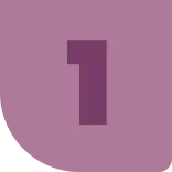 The image creatively represents a bold, dark purple number 1 centered on a pinkish-purple background, subtly symbolizing the singular focus and potential effects of porn addiction through its striking color contrast.