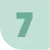 A large, green number seven is centered on a light teal background, subtly reminding us of the essential topic: how to deal with cyberbullying.