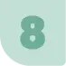 The image, with a green number 8 on a light green background, subtly hints at the steps on how to deal with cyberbullying.