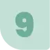 The image features a large, bold number 9 in a greenish hue, centered on a light green background. This visual captures the essence of resilience, much like learning how to deal with cyberbullying empowers individuals to stand strong against online adversity.