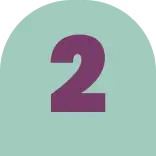 The bold purple 2 stands out on the light green circular background, subtly reminding viewers of the balance needed in todays digital age and the impact of screen time on our well-being.