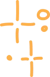 An abstract geometric pattern with intersecting orange lines and circles on a gray background evokes the modern designs reflection on the impact of screen time.